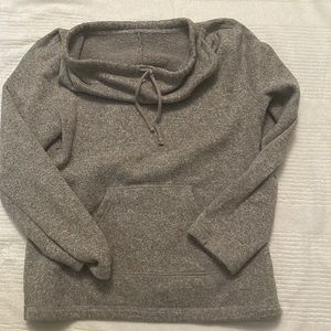 Eddie Bauer fleece lined sweater